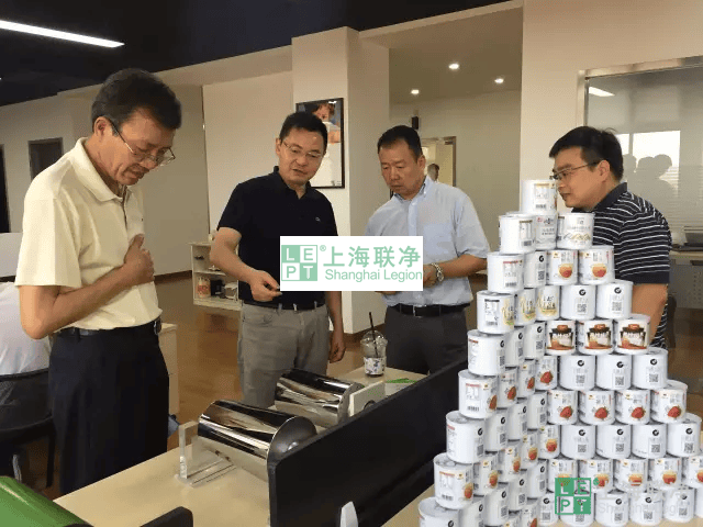 閔行區(qū)科委楊磊一行調研上海聯凈電子科技有限公司