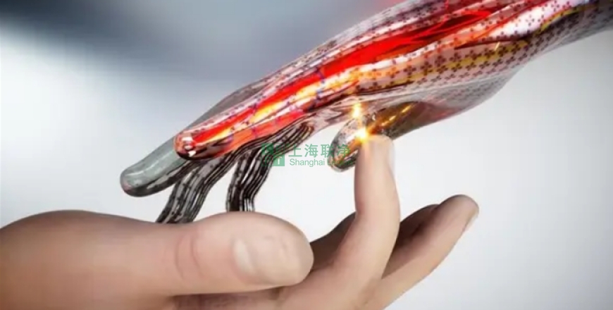 上海聯(lián)凈復(fù)合材料-電子皮膚炒瘋了！上海聯(lián)凈助力人型機器人觸覺感知升級！